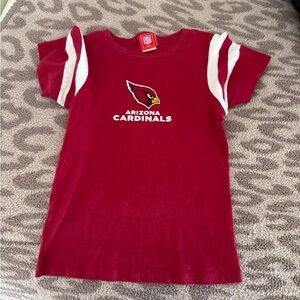 NFL Arizona Cardinals Kids Red and White Tee